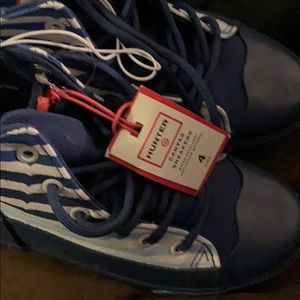 New Hunter for Target Stripped canvas sneakers 4